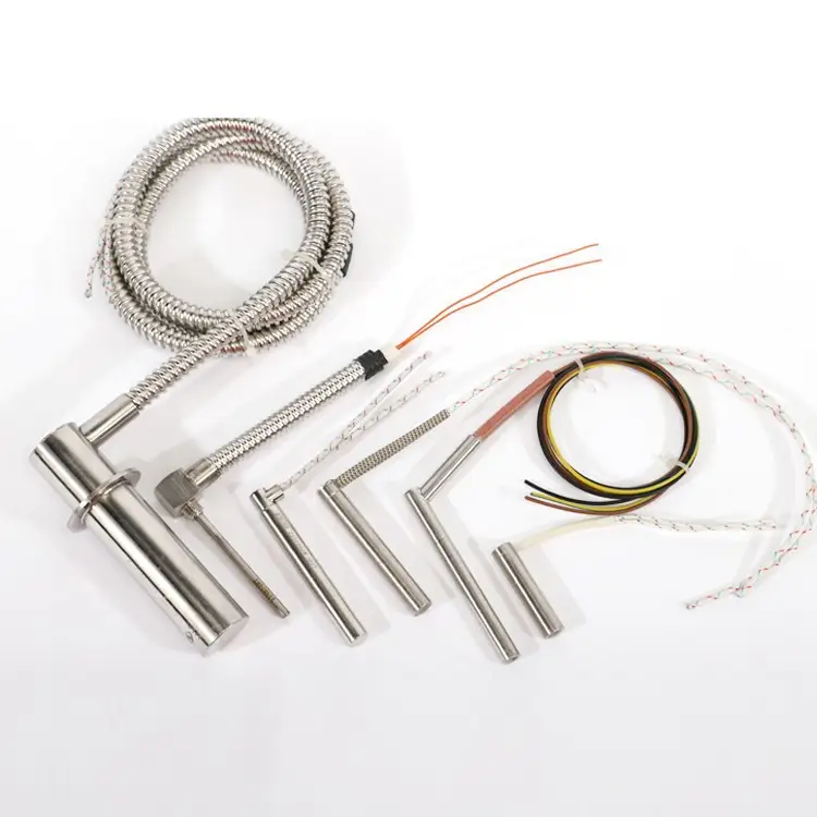 220v 400w Right Angle Cartridge Heater — l shape cartridge heater 4