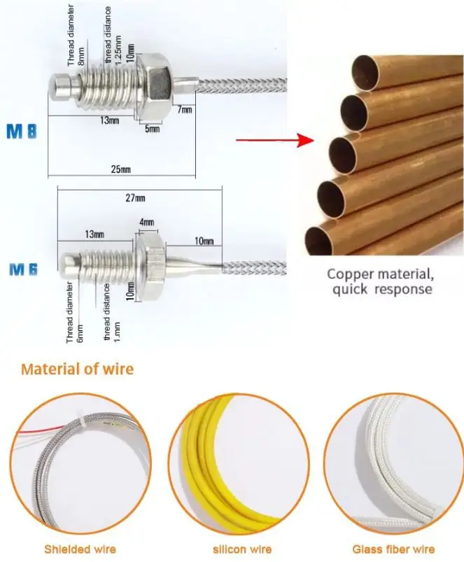 Thermocouple J Type Sensor — product detail 4