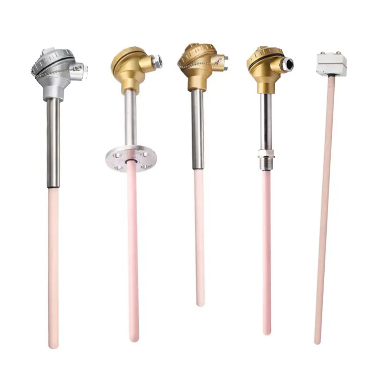 Thermocouple Standard Type S — High Temperature Sensor R S B Platinum Rhodium Type Ceramic Probe Thermocouple 1
