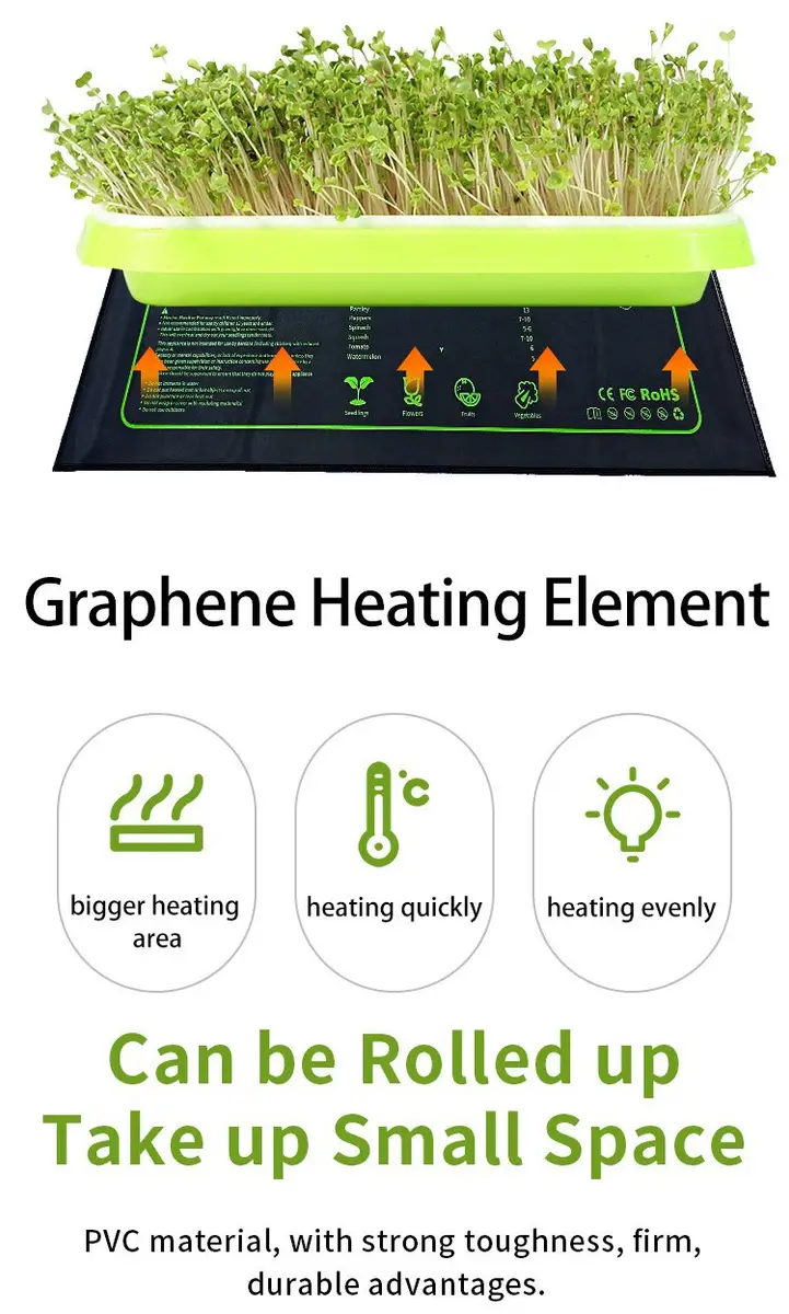 Heating Mat For Seeds — Seedling Heat Mat 802 2