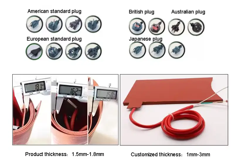 Silicone Heater 12v Custom — product detail 7