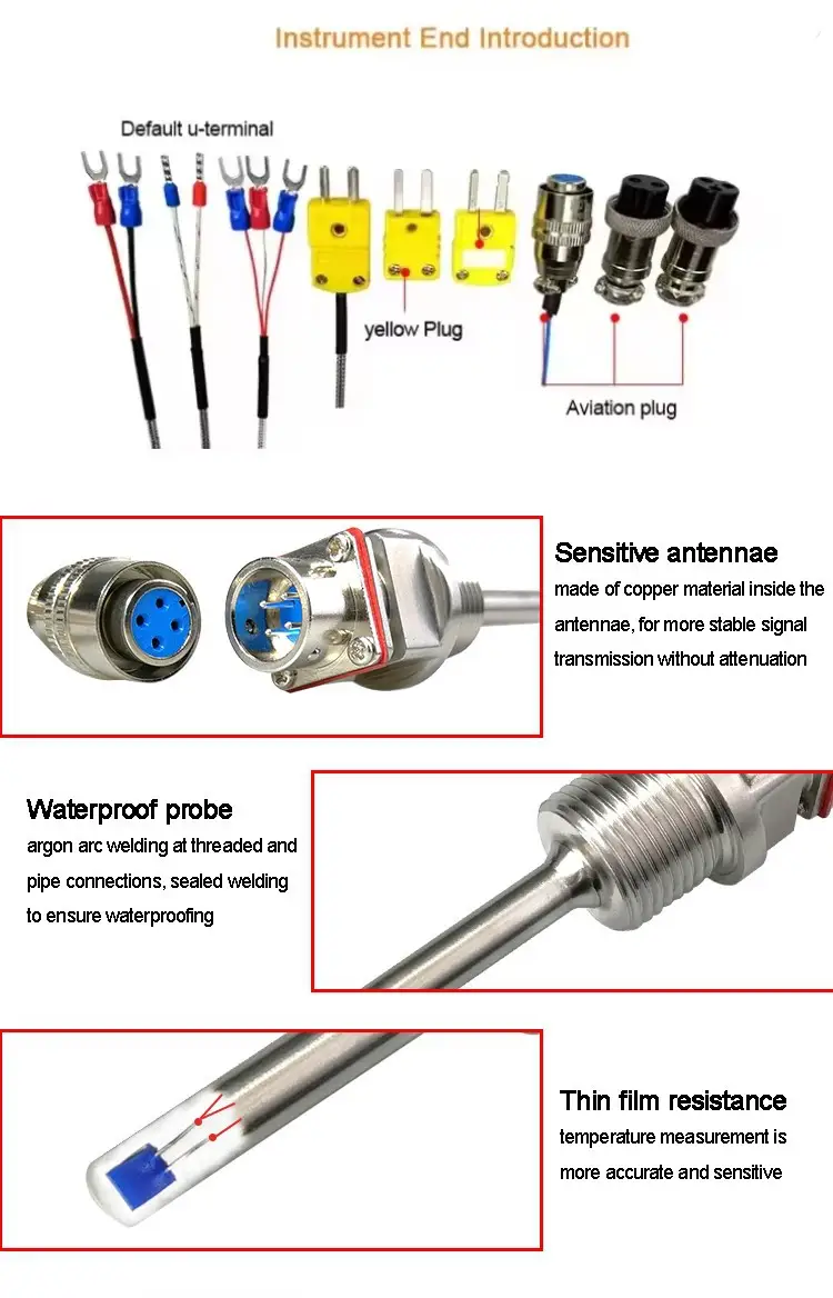 Pt100 Thermometer Sensor — product detail 3