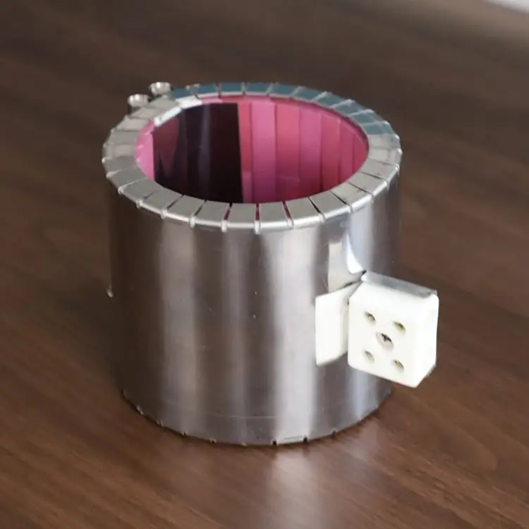 220v High Temperature Extruder Barrel Electric Ceramic Heater Band — product detail 1