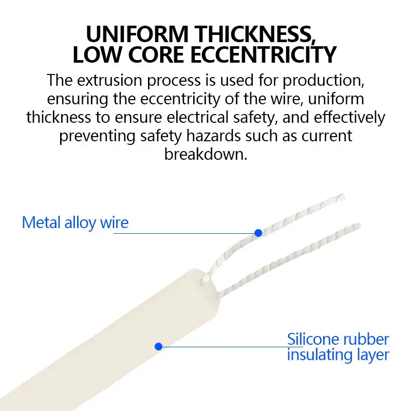 Defrost Heat Cable — silicon heating cable 7 3