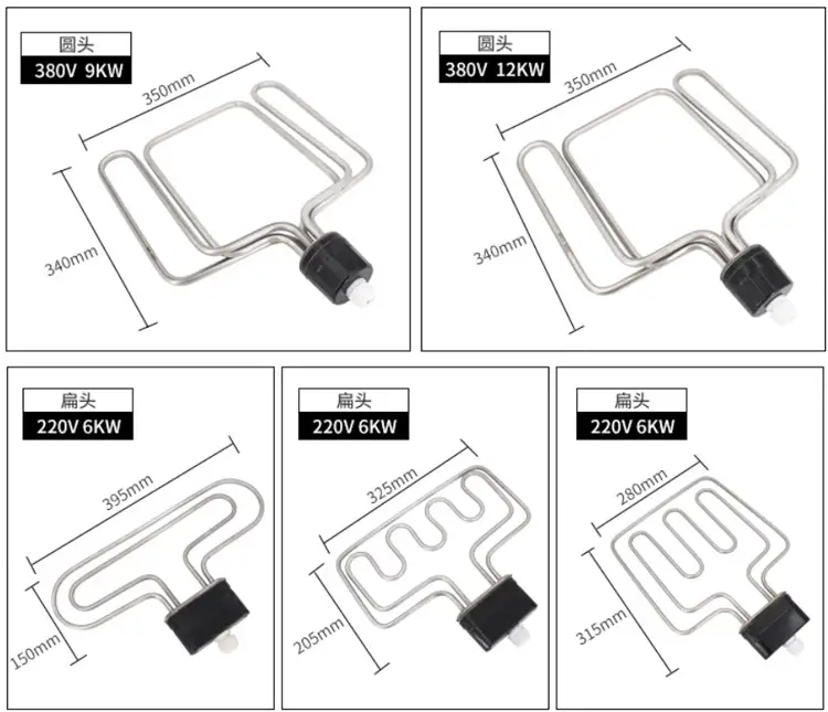 Stainless Heater Element Round For Steamer — product detail 3