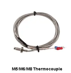 Screw Pt100 Rtd Temperature Sensor — 3 Wire Industrial Platinum High Temperature Sensor Thermocouple Pt100 Resistance Thermometer 13
