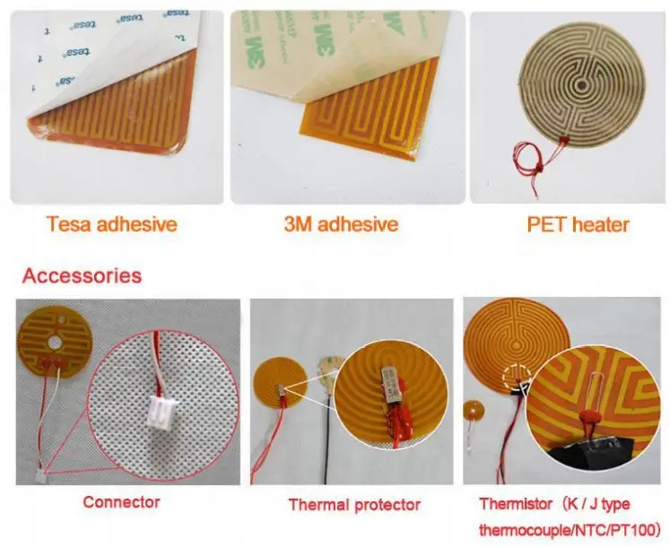 Kapton Insulated Flexible Heaters — product detail 4