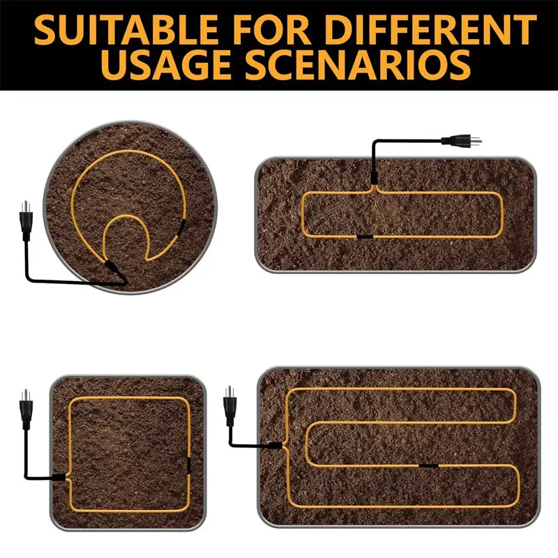Greenhouse Soil Heating Cable — Soil Heating Cable 12 5