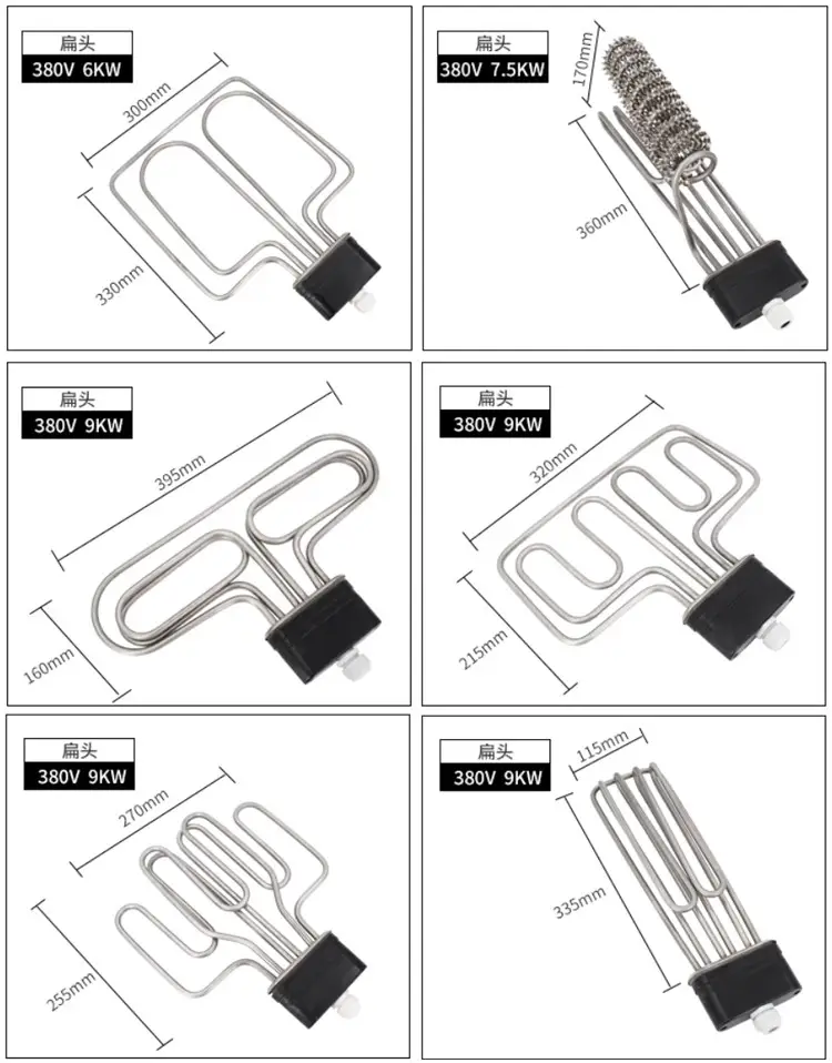Stainless Heater Element Round For Steamer — product detail 4