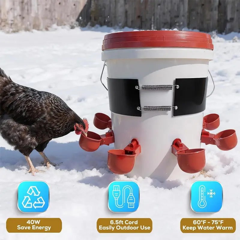 Bucket Water Heater — Chicken Water Heater 2 3