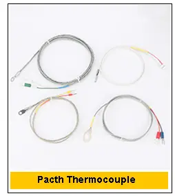 Thermocouple 0.5mm — 1200c stainless steel probe high temperature sensor industry k type thermocouple with plug 18