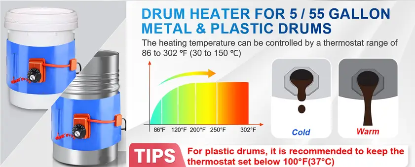 55 Gallon 200 Litre Oil Electric Flexible Silicone Drum Heater — ScreenShot2026 02 26164239168 1