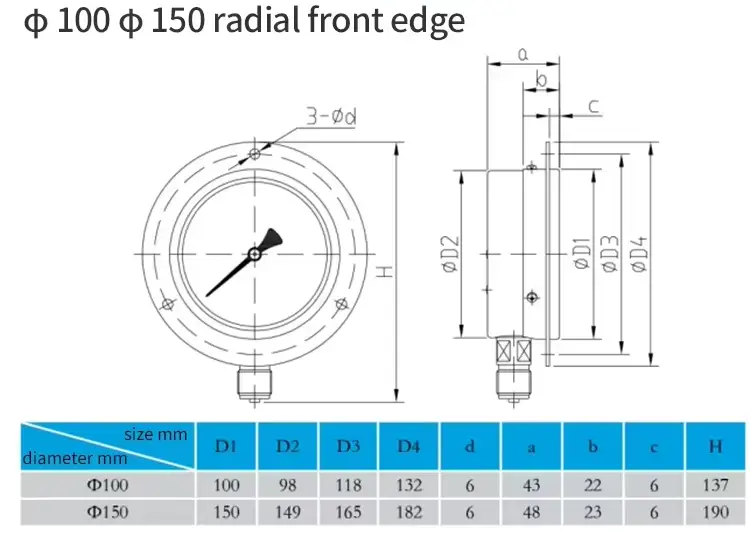 Guage Pressure — product detail 9