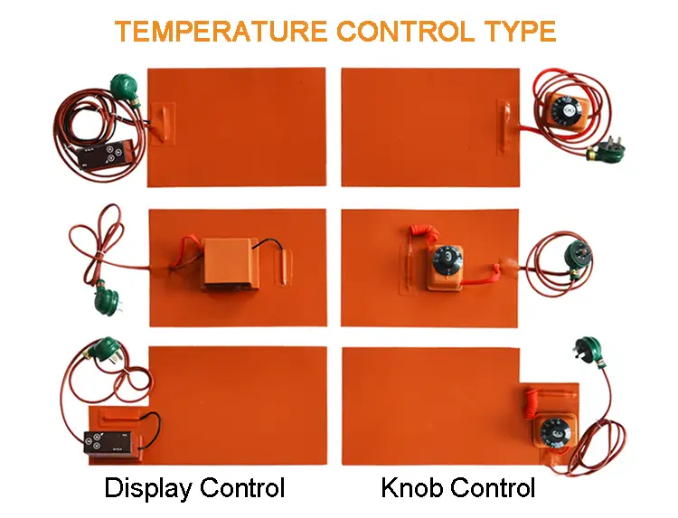 Flexible Silicone Heating Pad Element — custom 12v 24v 110v 220v industrial electric flexible pad element heating silicone heater price 6