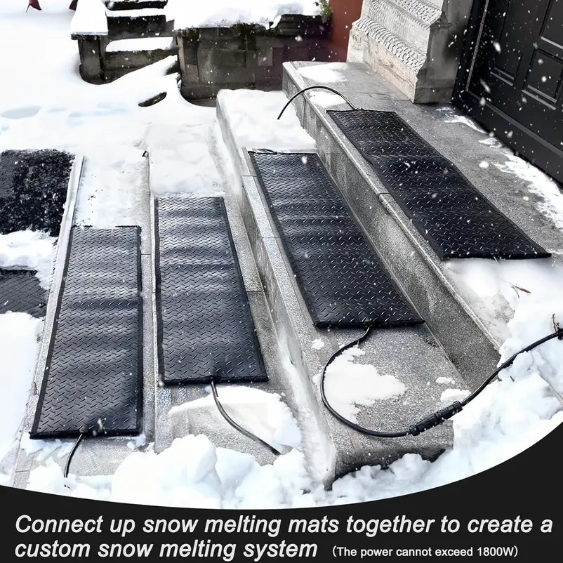 Driveway Heating Mat — heated snow melting mats 3 6