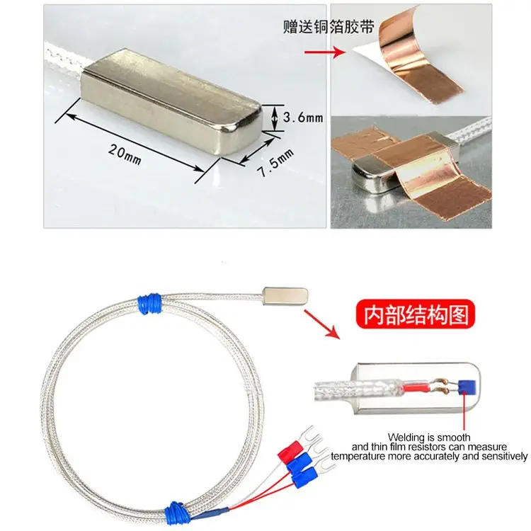 Surface PT100 — Thermal Resistor 3 2