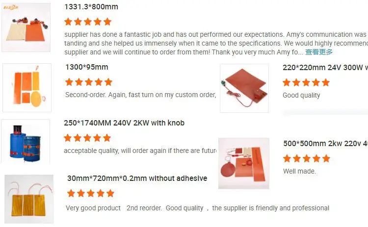 Kapton Insulated Flexible Heaters — product detail 8