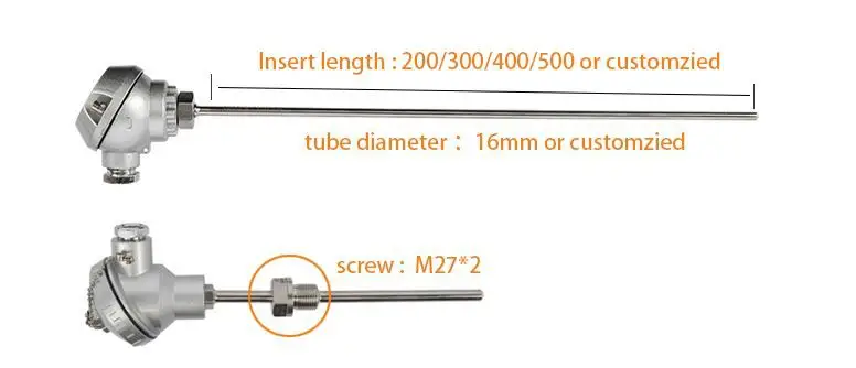 100mm Probe Length K Type Thermocouple Probe — product detail 4