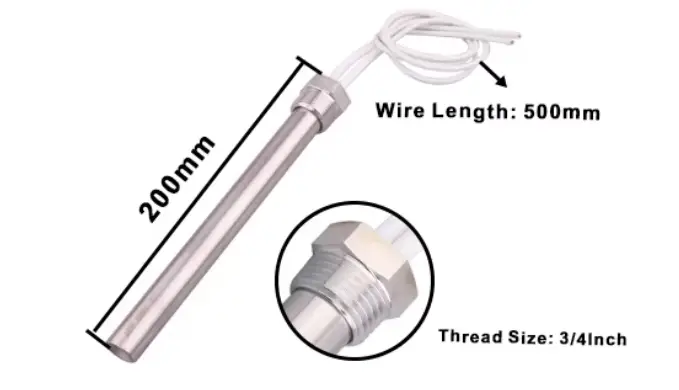 200w Water Heater Cartridge — product detail 3