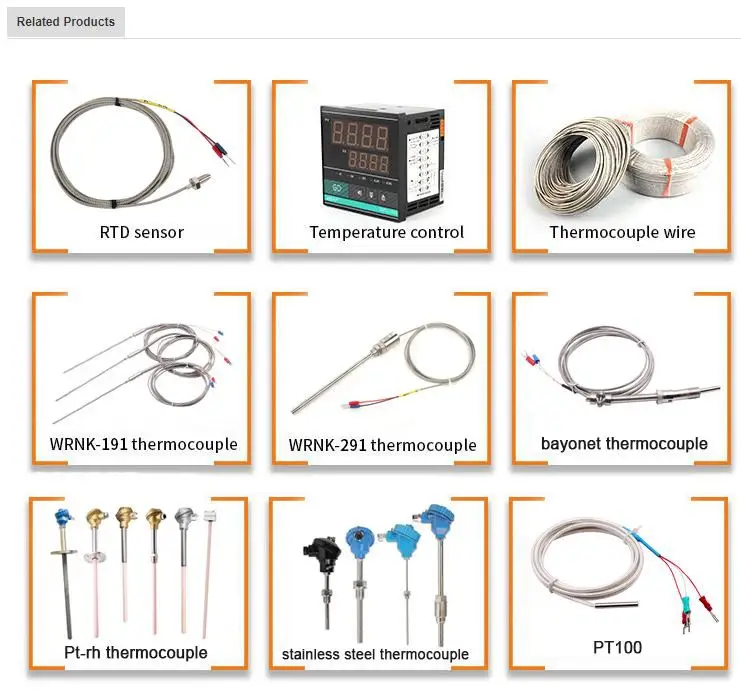 K Type Thermocouple 1200 C — product detail 8