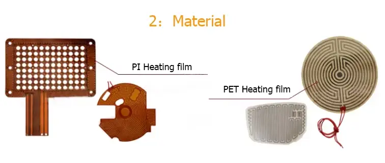 12V 7W 20 × 60mm Kapton Flexible Heater — product detail 4