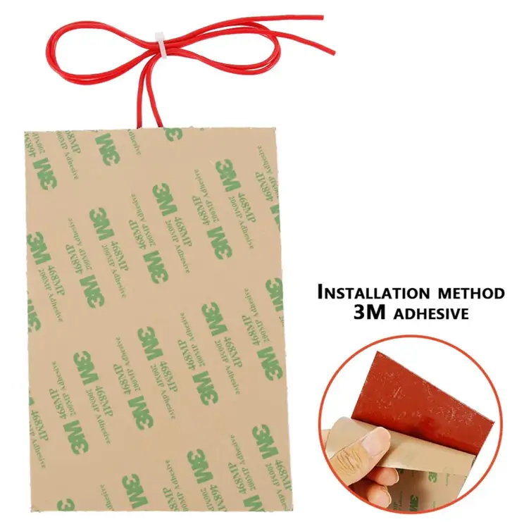 Flexible Silicone Heating Pad Element — 220v rubber silicon heater 3