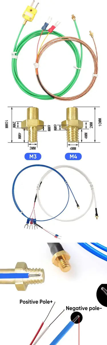 Thermocouple Pt100 M4 — screw thermocouple 14 2