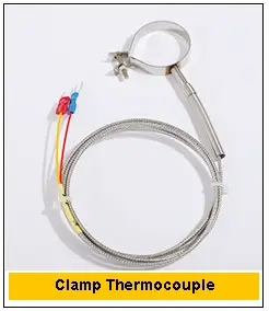 Thermocouple 0.5mm — 1200c stainless steel probe high temperature sensor industry k type thermocouple with plug 19