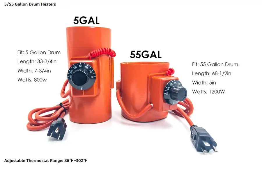 Silicon Drum Heater 1000w — product detail 8