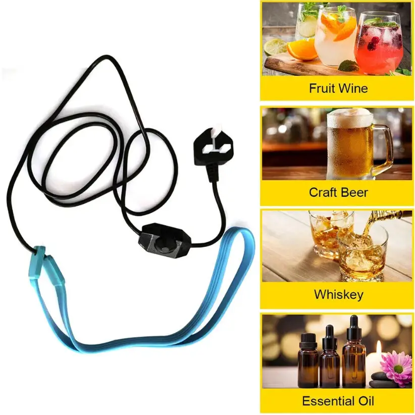 Heating Element For Beer Brewing — 220v Electric Silicone Brew Belt Fermentation Heating Belt for Fermenting Brewing Wine Kombucha 5