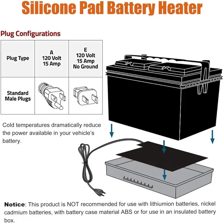 Battery Heating Pad — water heater 15 1