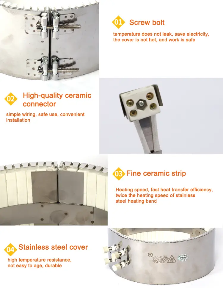 Ceramic Band Heater for Extruder — product detail 6