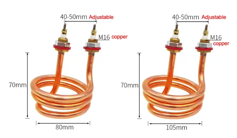 Stainless Steel Electric Spiral Heating Element — product detail 4