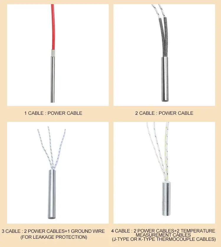 4mm 24v 40w Tube Cartridge Heater — product detail 8