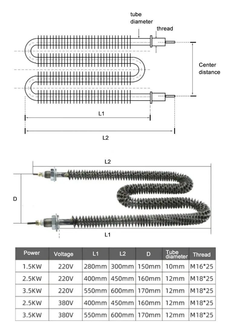 Straight Fin Heater — product detail 9