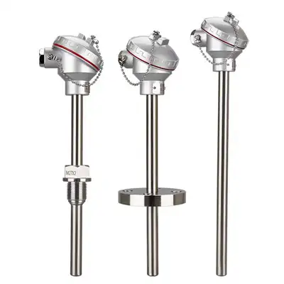 High Temperature Thread Pt100 K Type Thermocouple — gallery image 2
