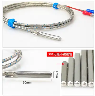 4 Wires Rtd Pt100 Thermocouple Sensor — gallery image 5