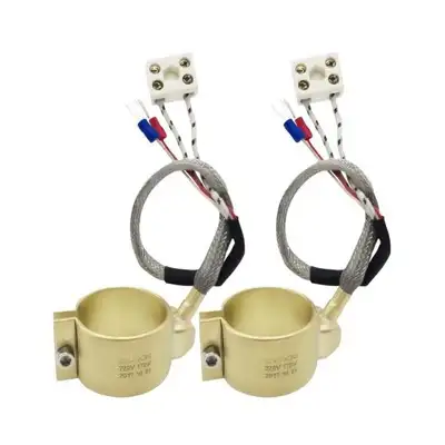 Injected Mould Heating Element Extruder Nozzle Brass Band Heater — gallery image 5