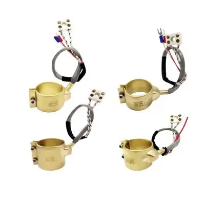 Injected Mould Heating Element Extruder Nozzle Brass Band Heater — gallery image 4