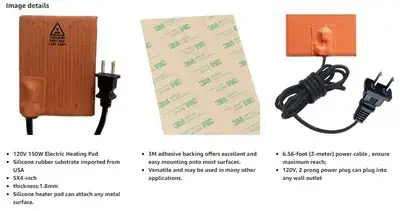 Electric Heating Pad For Car Engine — gallery image 5
