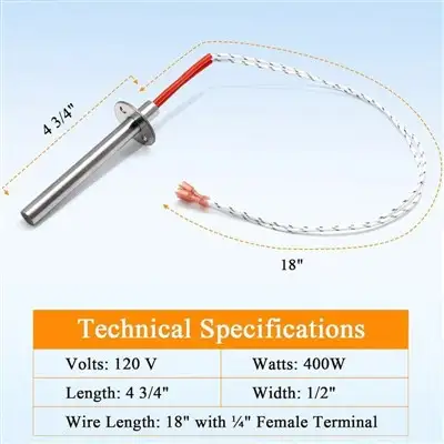 Pellet Igniter for Enviro Vista Flame — gallery image 6