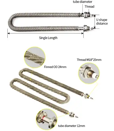 Fin Heater Element — gallery image 3
