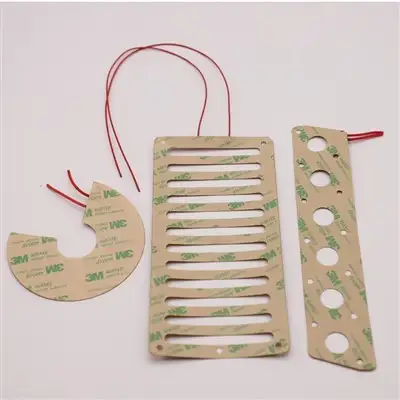 12v Flexible Polyimide Battery Film Heater — gallery image 2