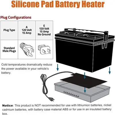 Battery Heating Pad — gallery image 3
