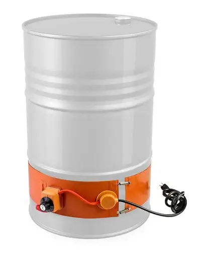55 Gallon 200 Litre Oil Electric Flexible Silicone Drum Heater — gallery image 6