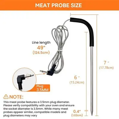 Probe Thermometer For Pellet Grill Smokers — gallery image 2
