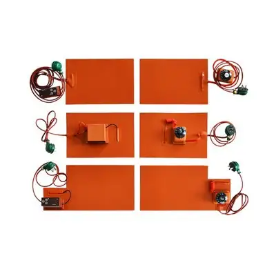 220v Silicone Rubber Heater Blanket With 3m Adhesive — gallery image 3