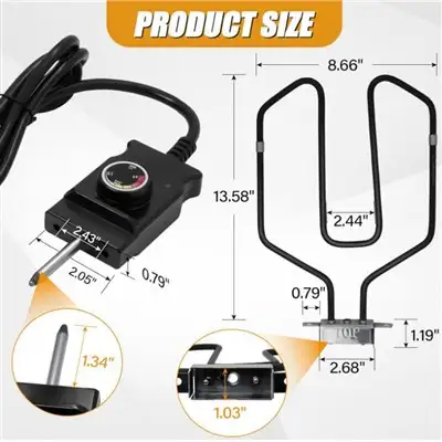 Electric Smoker Heating Element — gallery image 2