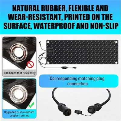 Outdoor Snow Melting Electric Heating Mats — gallery image 4