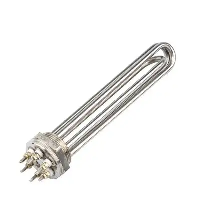 Stainless Steel Flange Immersion Heater Industrial — gallery image 3